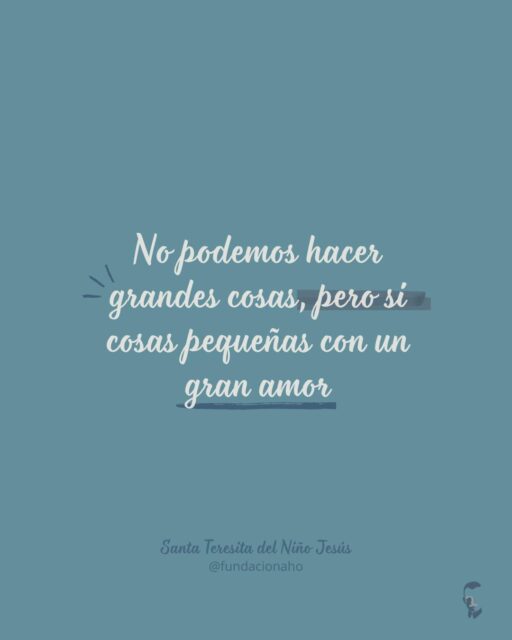Fue proclamada doctora de la Iglesia por san Juan Pablo II. Su mensaje nos enseña a realizar las cosas ordinarias de cada día con un amor extraordinario y total confianza en Dios.